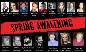 Cast of Spring Awakening 2016